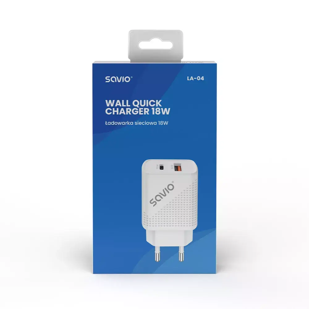 Charger Savio LA-04 USB Type A & Type C Photo 8