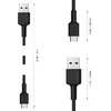 USB-C uz USB-A kabelis Aukey CB-CA2 1 m Photo 5
