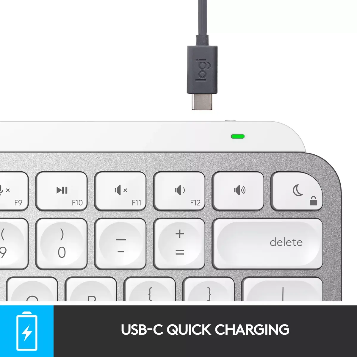 Bezvadu tastatūra Logitech MX Keys Mini Mac Photo 8
