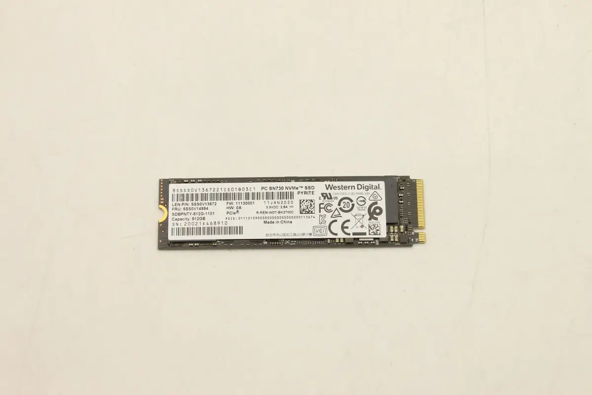 Cietais disks Lenovo 512GB M.2