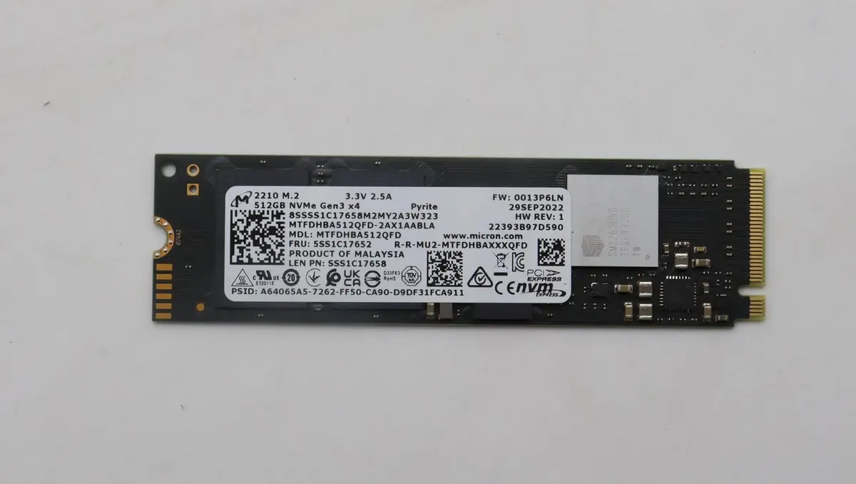 SSD diskdziņš Lenovo 512GB M.2