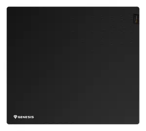 Genesis Carbon 700 XL Gaming mouse pad Black Fabric Rubber Stitched edges Non-slip base