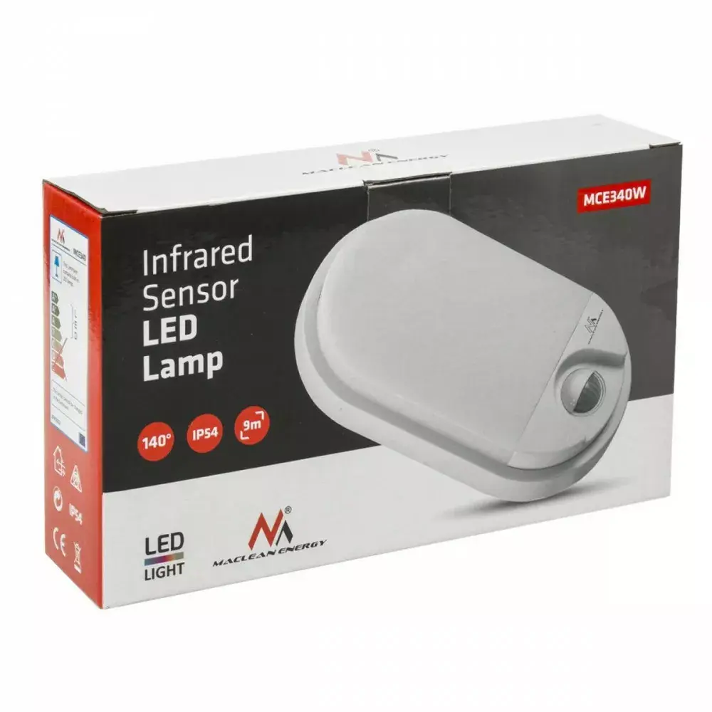 LED lamp MACLEAN MCE340 W 15W with motion sensor Photo 2