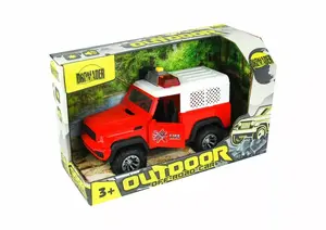 Детская механическая игрушка машинка Dromader Jeep 02804