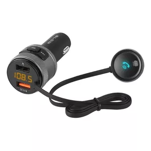 FM raidītājs BLOW 74-152# — FM 87.5–108 MHz, Bluetooth, 5 V DC (piešķiltājs), melns