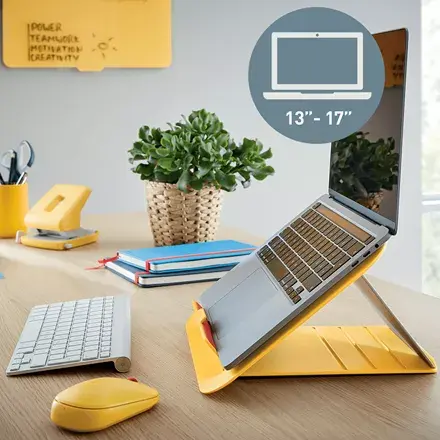Laptop stand Leitz Ergo Cosy Yellow Photo 2