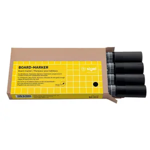 Marķieris Sigel BA012 4 gab. Melns