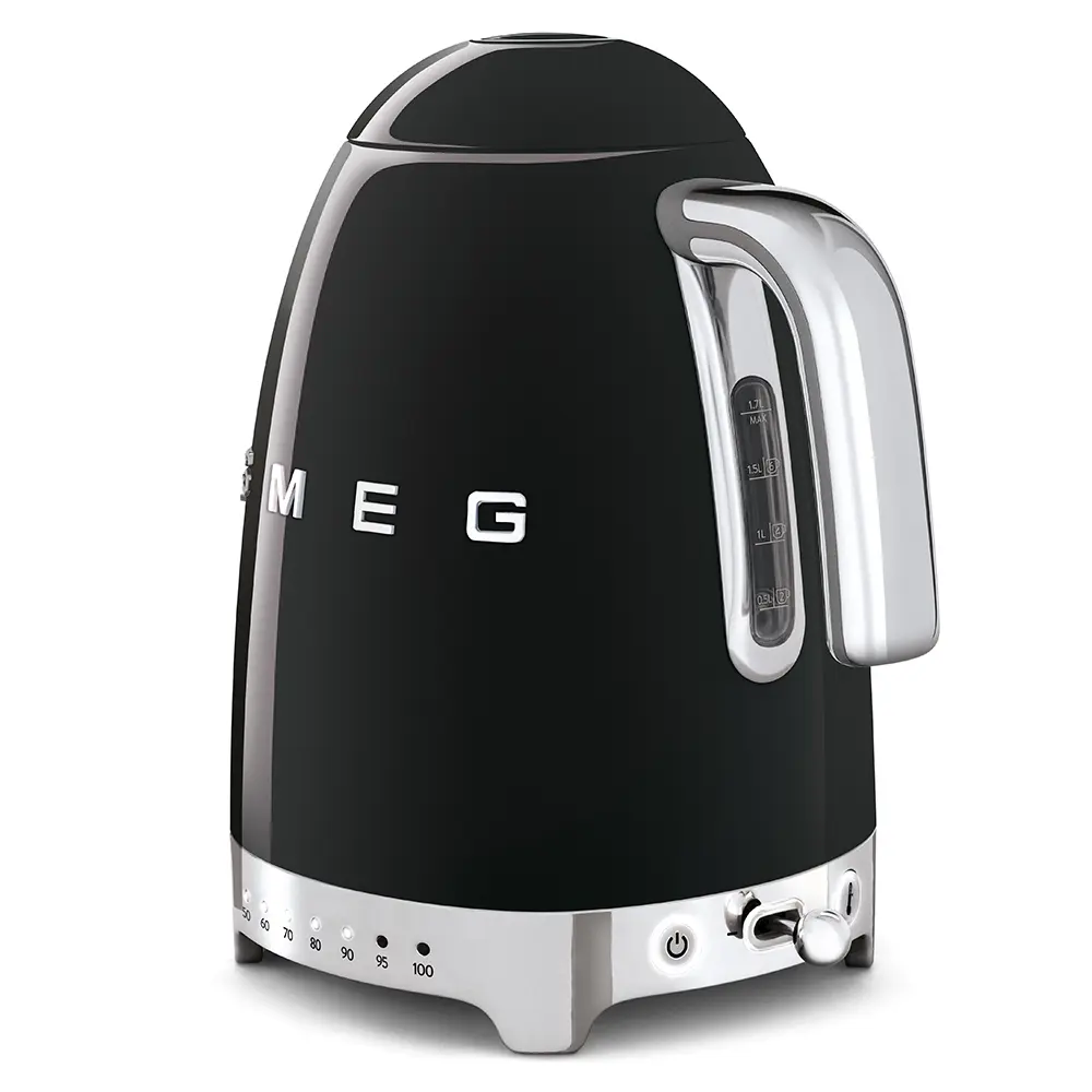 Smeg KLF04BLEU 50's Style Elektriskā tējkanna Melna Photo 3