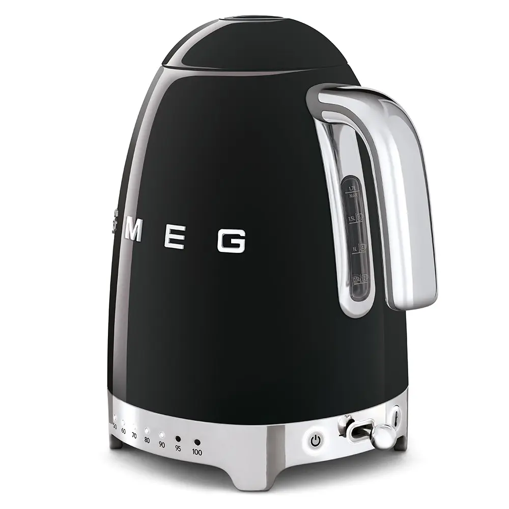 Smeg KLF04BLEU 50's Style Elektriskā tējkanna Melna Photo 5