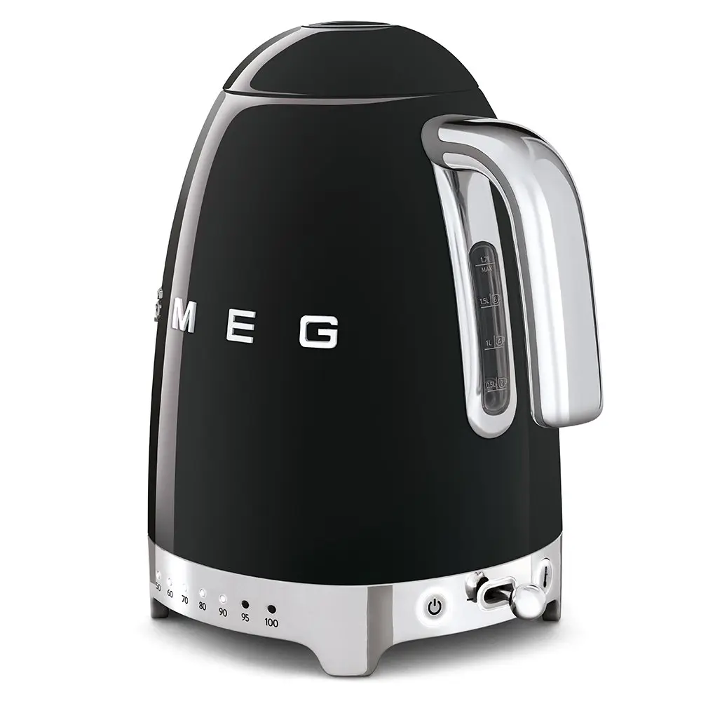Smeg KLF04BLEU 50's Style Elektriskā tējkanna Melna Photo 11