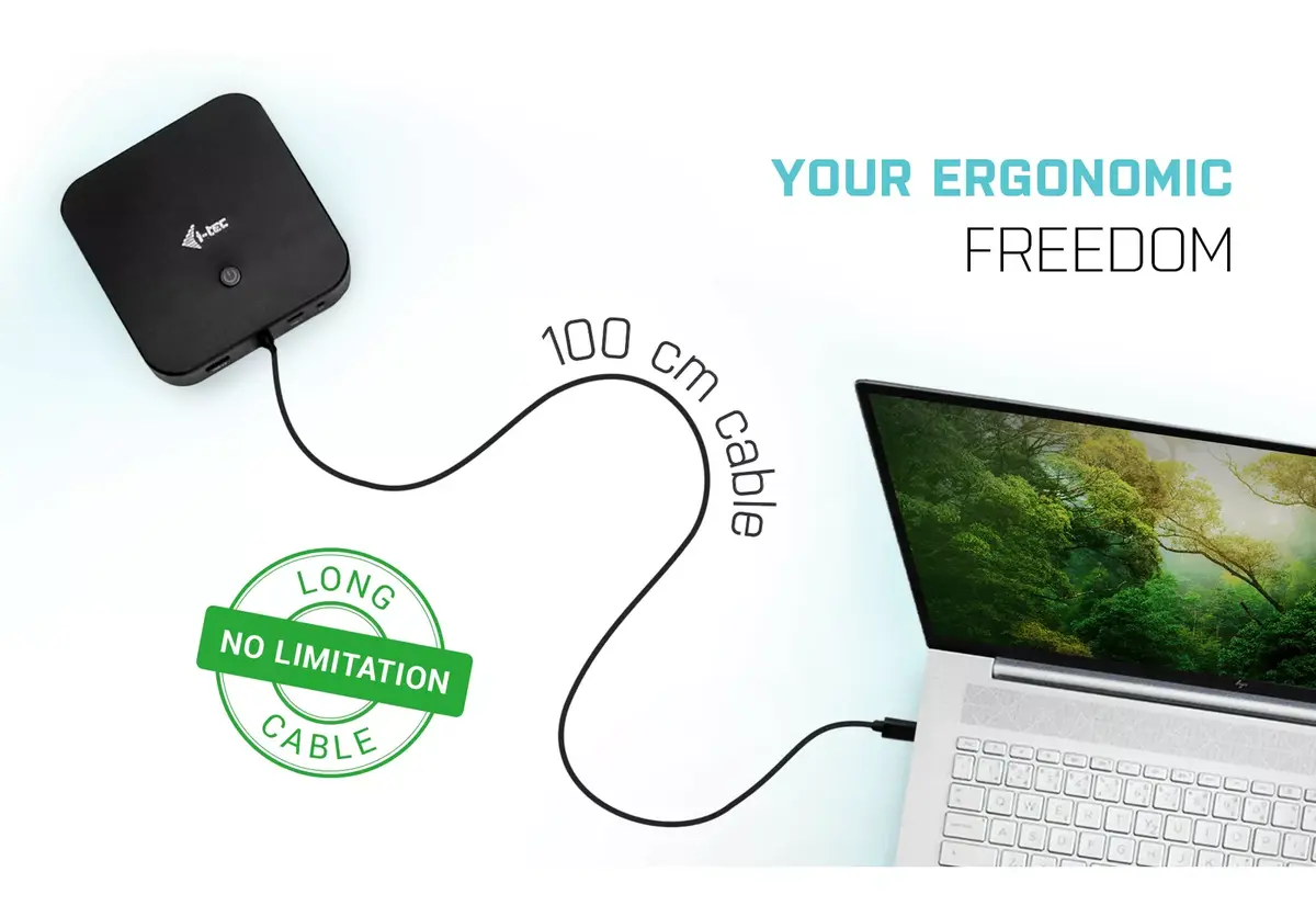 Док-станция i-tec USB-C HDMI DP 100W Photo 18