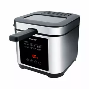 Fritējamā panna Steba DF 150 Single 2.5 L Stāvoklis 1200 W Melna Nerūsējošā tērauda