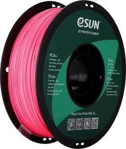 eSun PLA+ 3D printera kvēldiegs, 1.75 mm, rozā, 1 kg