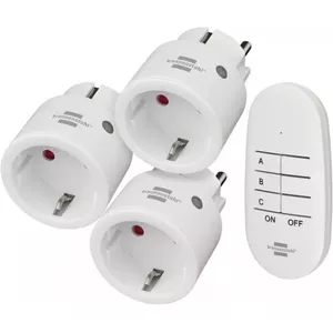 Viedā kontaktdakša Brennenstuhl 1507070 White