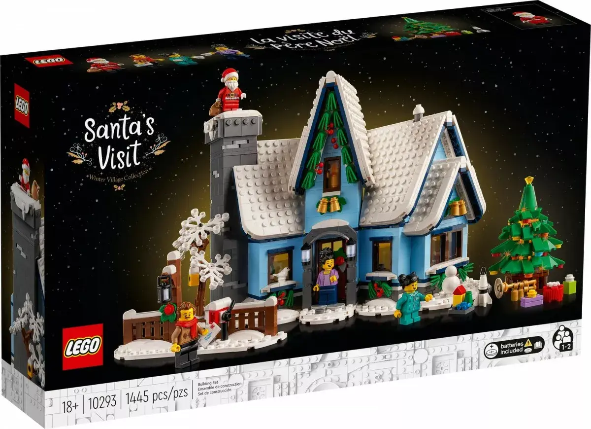 LEGO Creator Ziemassvētku vecīša ekspertu vizīte