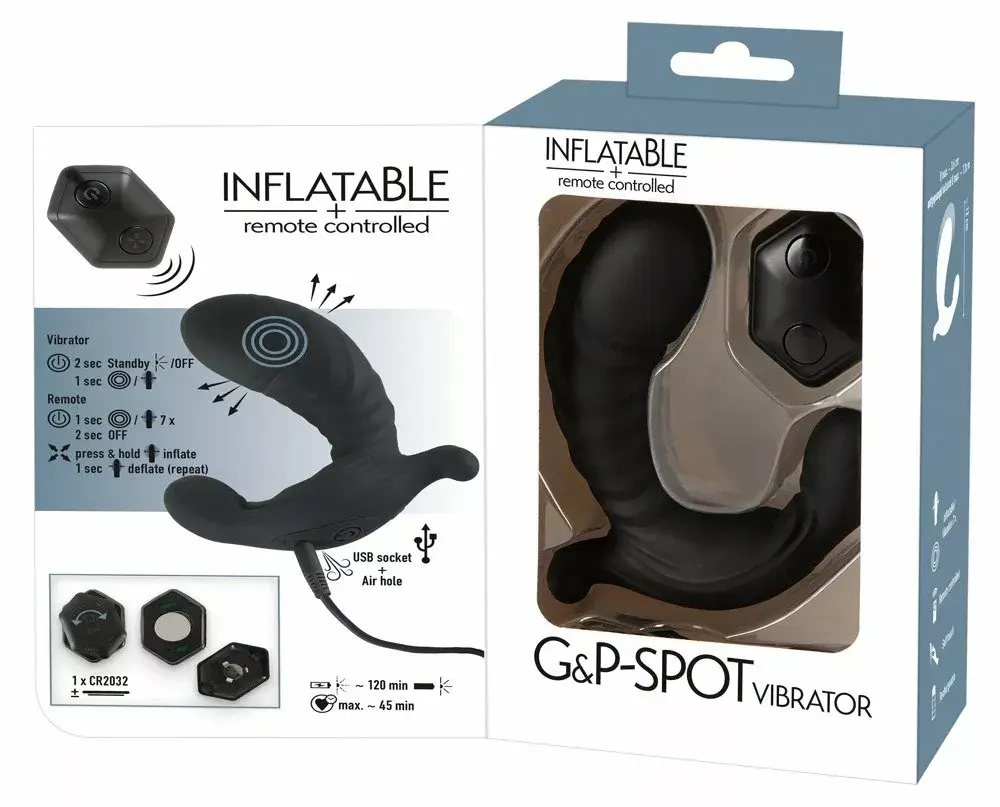 Prostate massager RC G&P Spot Vibra Black Photo 11