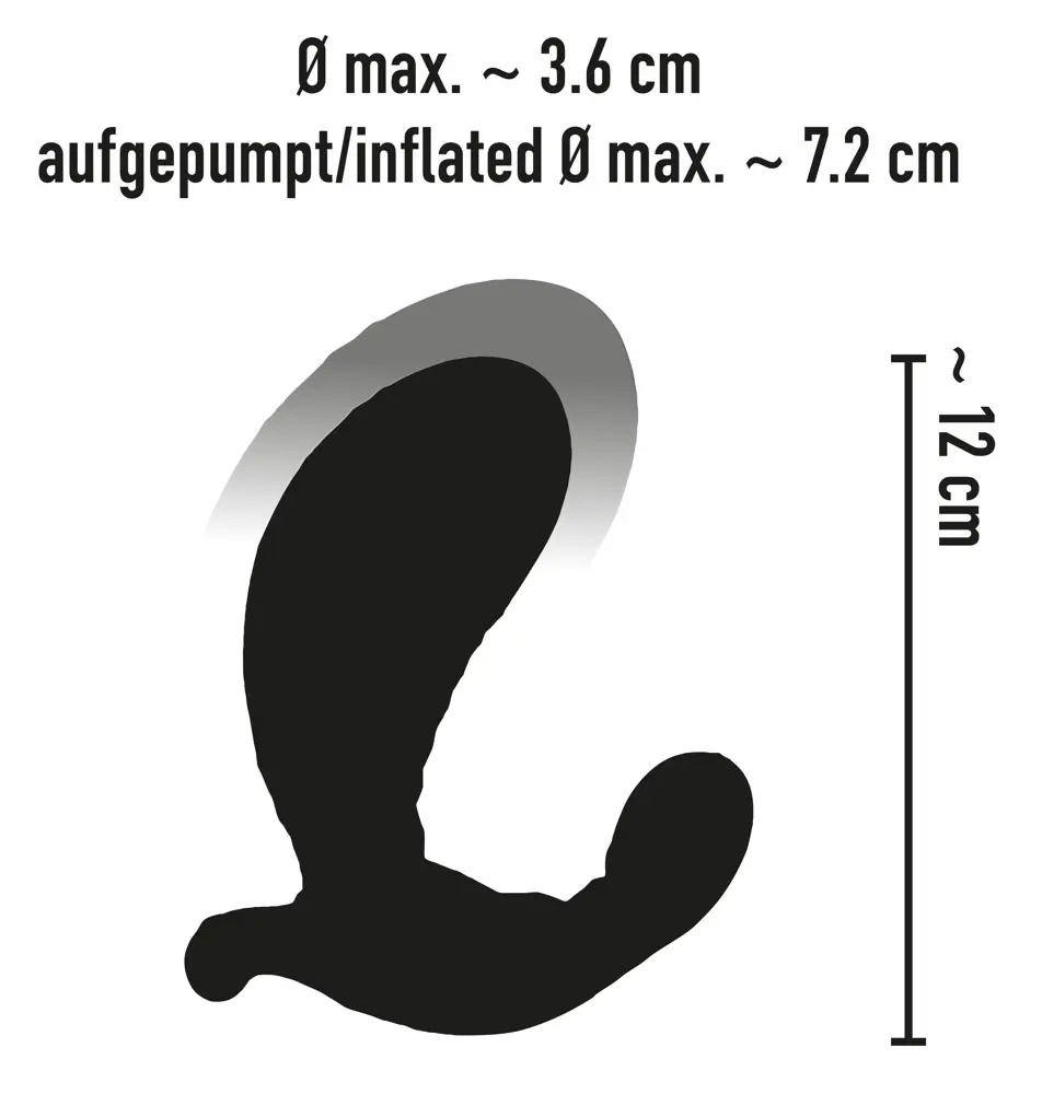 Prostate massager RC G&P Spot Vibra Black Photo 10