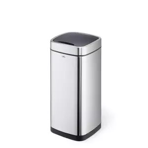 Durable NO TOUCH 35L Taisnleņķa Nerūsējošs tērauds Melns, Sudrabs