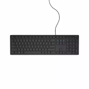 Keyboard DELL KB216 USB QWERTZ German Black