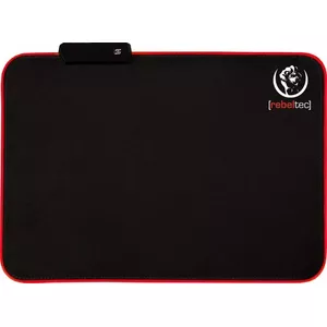 Mouse pad Rebeltec SLIDER M LED — illuminated gaming mousepad, medium size