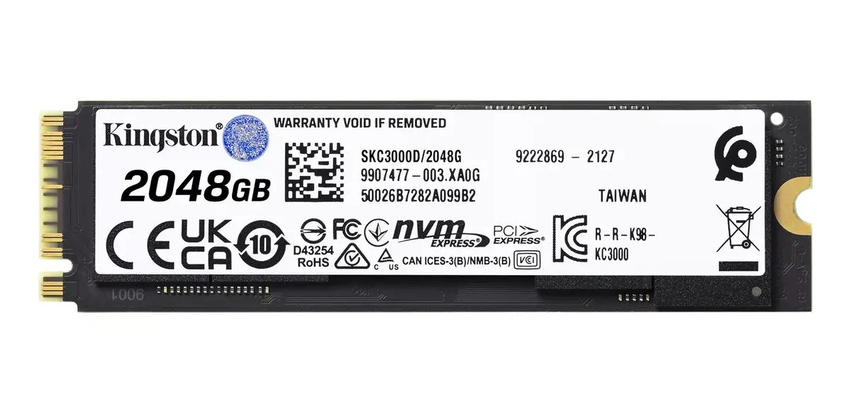 SSD диск Kingston Technology 2048G KC3000 Photo 2