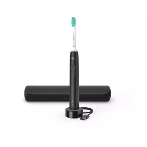 Sonic toothbrush Philips 3100 series HX3673/14 — rechargeable black, 1 brushing mode, built-in Li‑Ion battery
