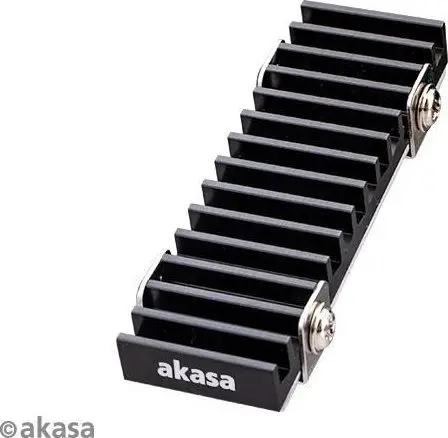 Siltummainis Akasa Gecko Pro A-M2HS02-BK Melns
