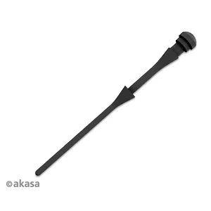 Pretvibrācijas fanu stiprinājumi Akasa AK-MX003-BKT60 — komplekts 60 melnu stiprinājumu datora ventilatoriem