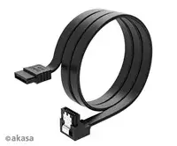SATA kabelis Akasa Proslim 90° 50 cm Photo 3