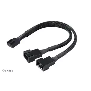 Akasa fan splitter bundle AK-CBFA04-KT04 — 4-pack PWM fan splitter cable