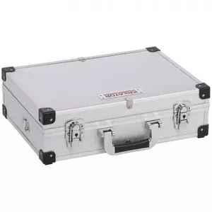 Tool case KREATOR KRT640101S — aluminum 420×300×125 mm, grey