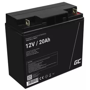 Rechargeable Sealed Lead Acid Battery Green Cell AGM10 12 V 20000 mAh, 77×181×167 mm, 5.2 kg