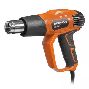 Daewoo DAF 2200 heat gun Hot air gun 500 l/min 550 °C 2000 W Black, Orange