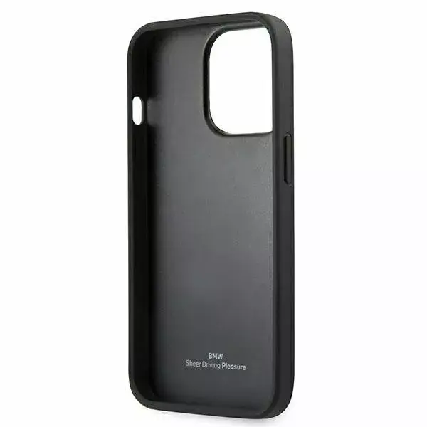 Ādas maciņš BMW BMHCP13LRSPPK priekš iPhone 13 Photo 5