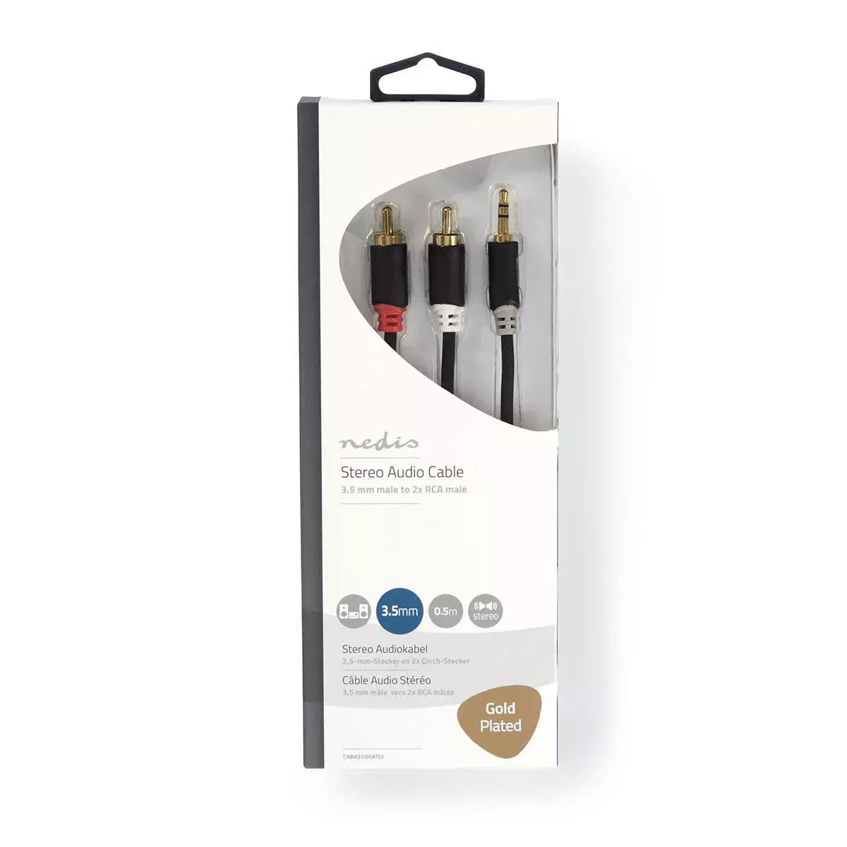 Audio cable Nedis CABW22200AT05 Photo 3