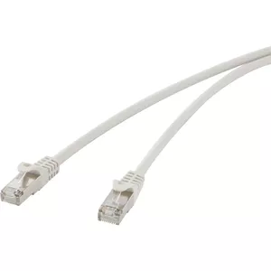 Renkforce RF-4724272 tīkla kabelis Pelēks 0,5 m Cat5e S/FTP (S-STP)
