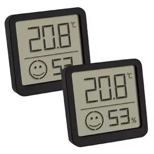 TFA-Dostmann 30.5053.01.02 термометр окружающей среды Электронный термометр для окружающей среды Для помещений Черный
