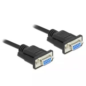 Serial Cable RS-232 D-Sub 9 female to female null modem DeLOCK 87516