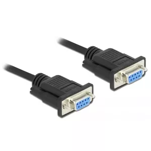Serial Cable RS-232 DeLOCK 87308 0.5m Female to Female
