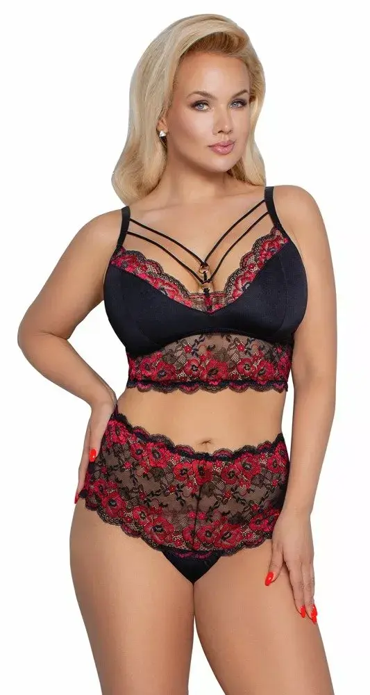 Apakšveļas komplekts cottelli collection Krūšturis un biksītes 3XL Photo 2