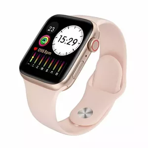Riff T55 Aluminum Sport Smart Watch with Heartrate & Blood presure monitor Pink