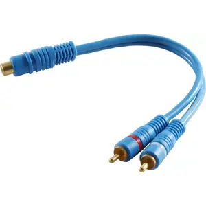 Кабель-удлинитель ShiverPeaks Cinch 40053 — аналоговый RCA стерео удлинитель, 2 разъема