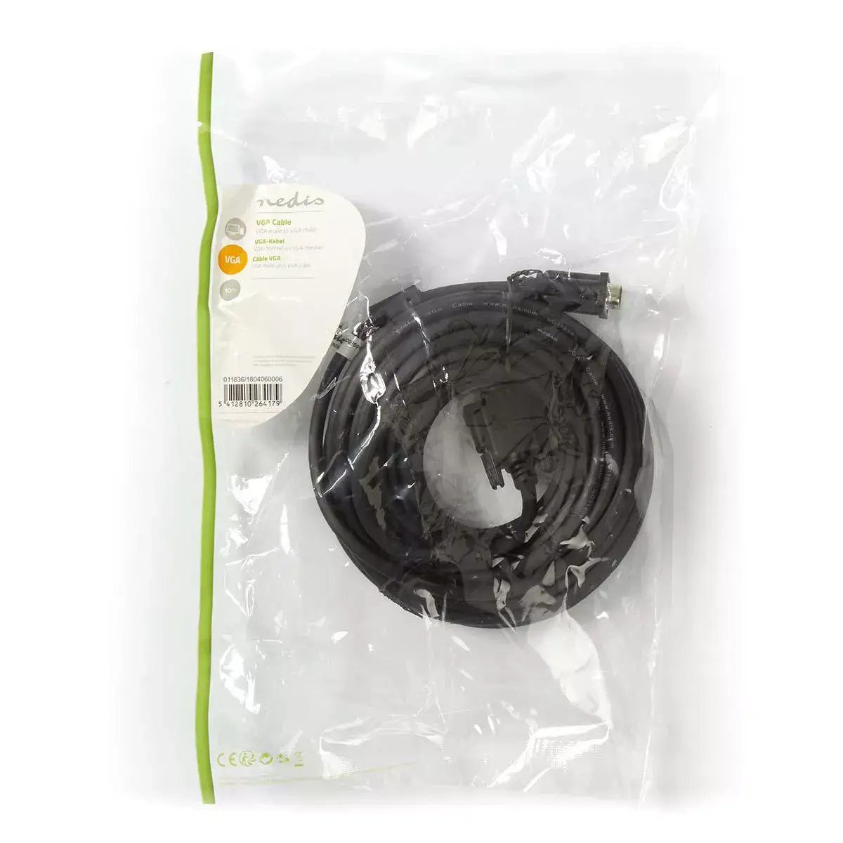 Nedis CCGP59000BK100 VGA Cable 10 m Photo 4