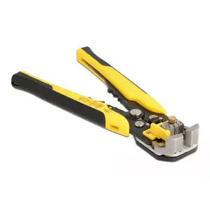 Multi-function tool DeLOCK 90553 for crimping and stripping coaxial cable