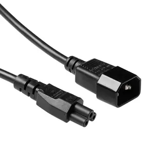 Power Cord C14 to C5 1m ACT Black 250V 2.5A