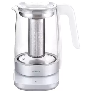 Электрический чайник ZWILLING 1,7 L 1850 W, стеклянный корпус, белый