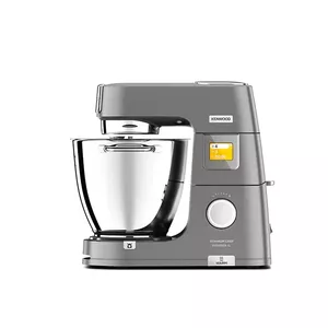 Планетарный миксер Kenwood KWL90.004SI — 1400 Вт, чаша 7 л из нержавеющей стали, сенсорное управление, встроенные весы, серебристый