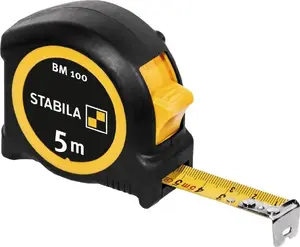 Tape measure STABILA BM 100 19568 — 5 m, ABS housing