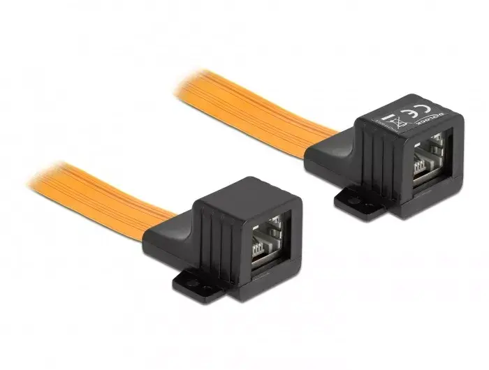 DeLOCK RJ45 FPC window feed-through 87031 Photo 2