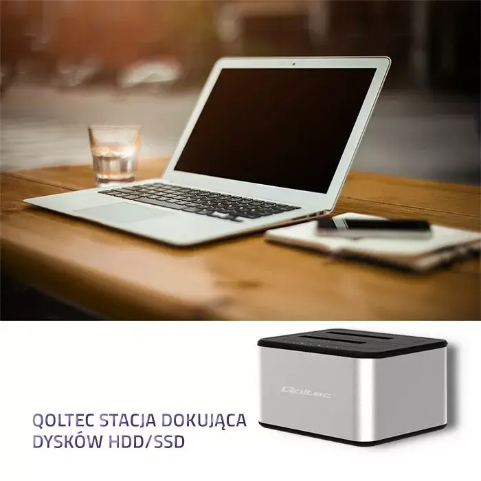 QOLTEC 5316 dokkstacija 2x HDD/SSD Photo 7